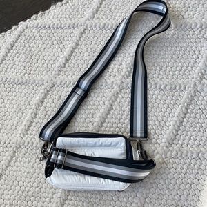 Think Royln crossbody white bag